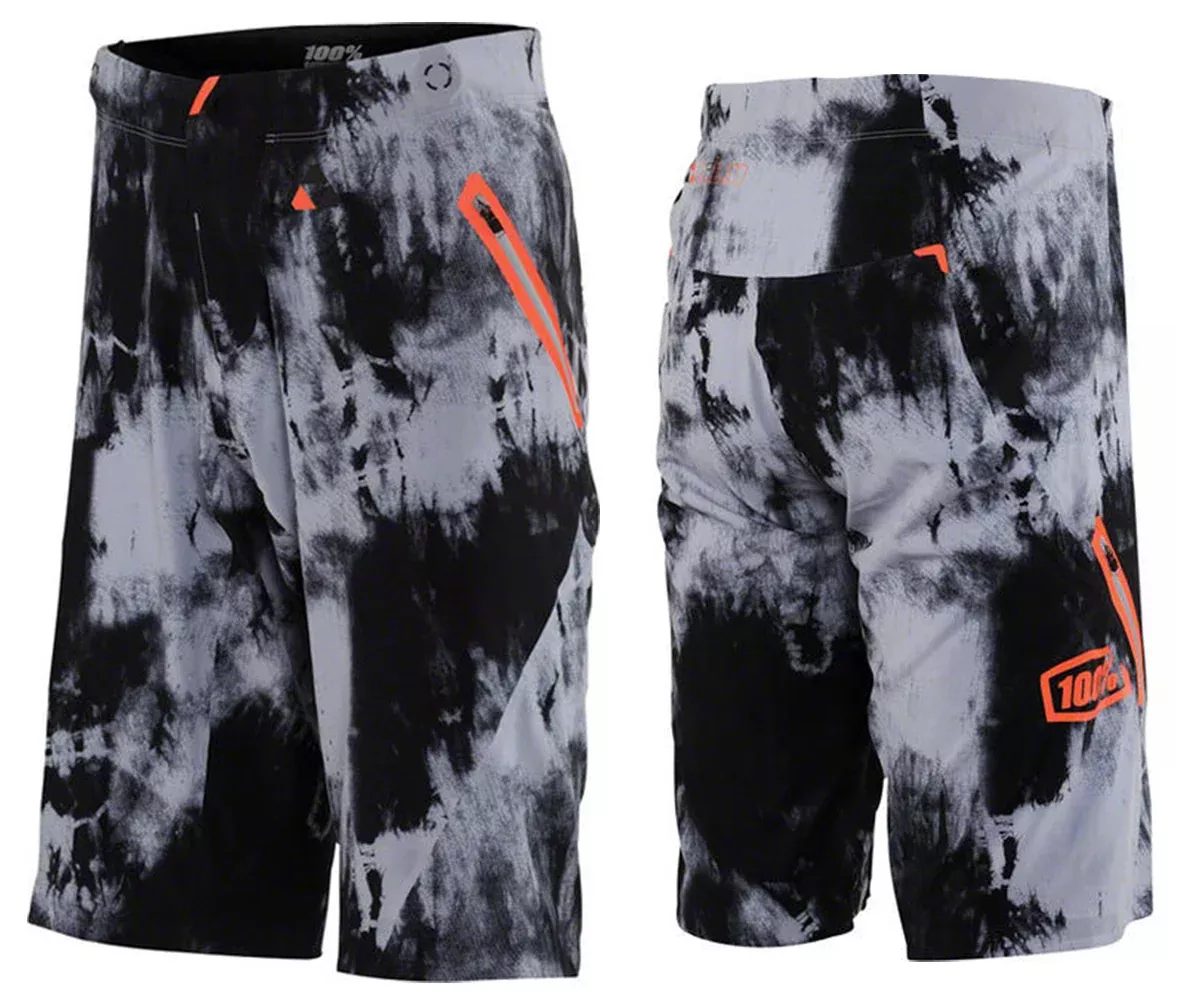100% Celium Tiedyed Short - Black
