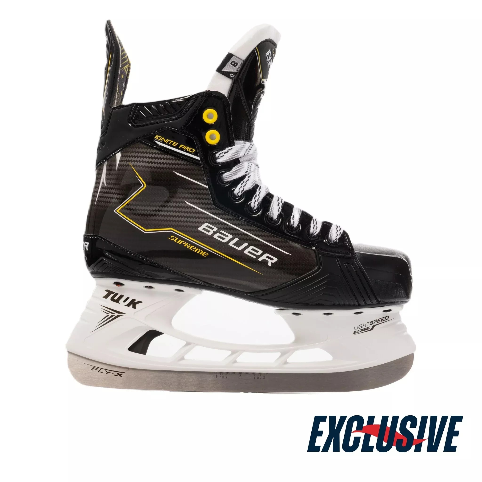 2024 BAUER SK SUPREME IGNITE PRO + PLAYER SKATE SR SIZE