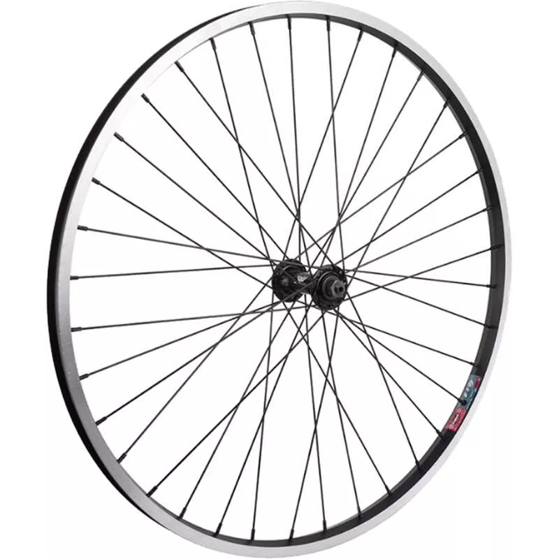 26" Alloy QR Front Wheel Black