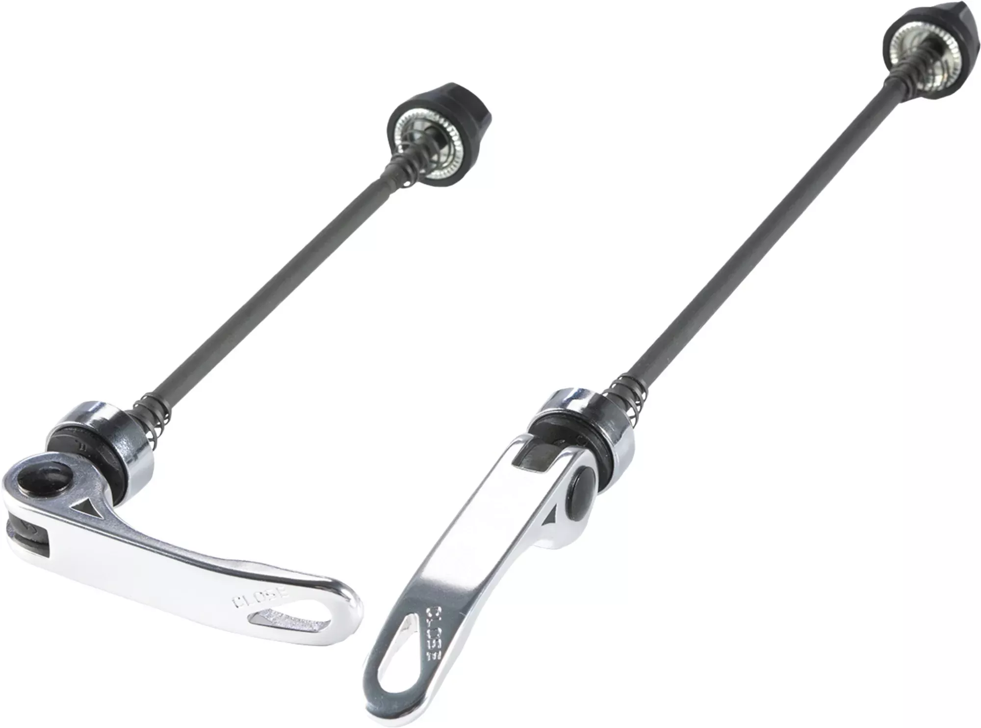 49N CLAMPER QR WHEEL SKEWERS - SILVER