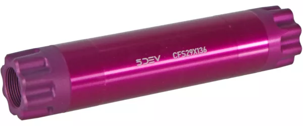 5Dev Spindle, DUB 55mm, 29x136 (73mm)