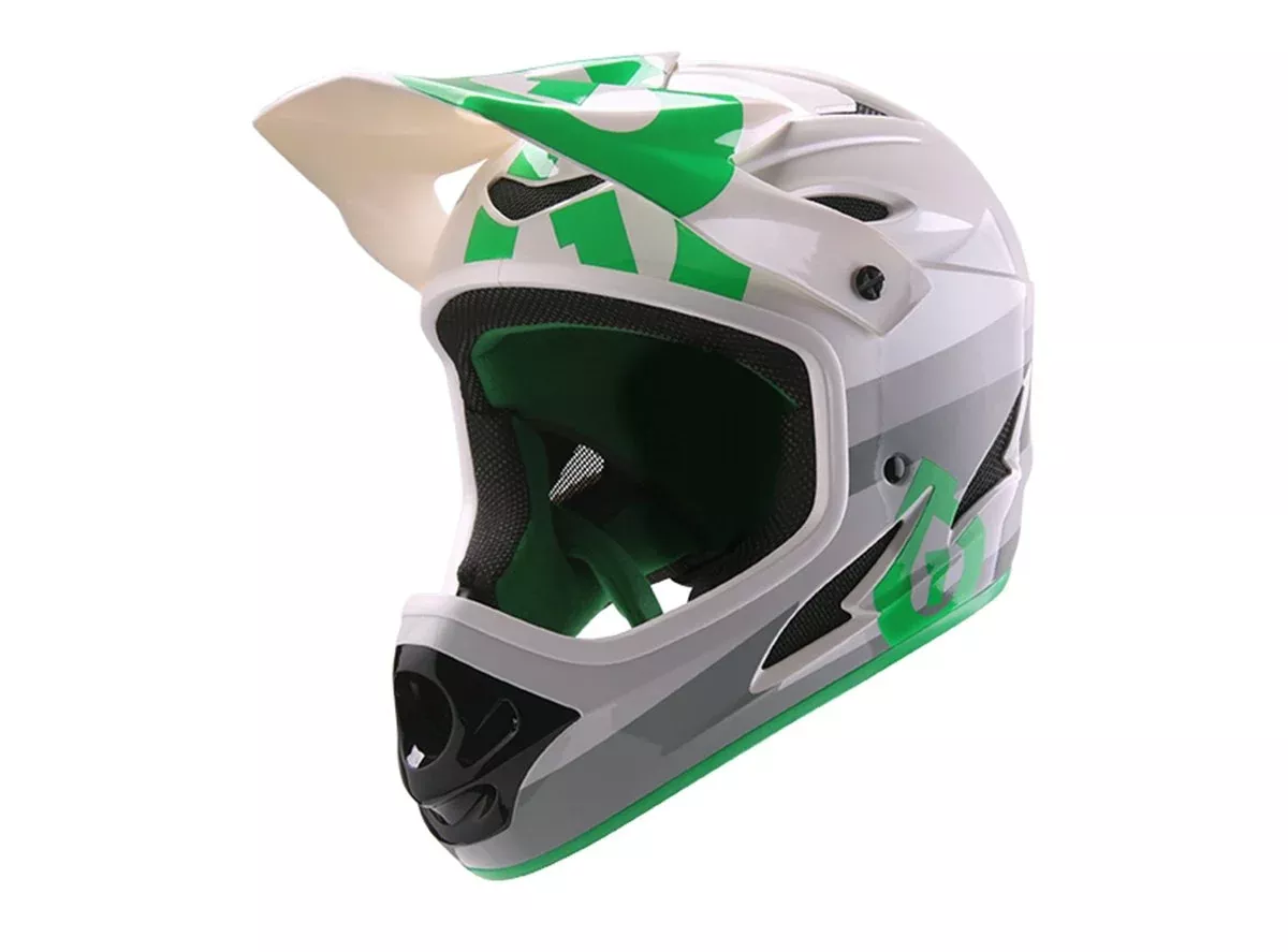 661 Comp Bolt Full Face Helmet -Gray-Green - 2017