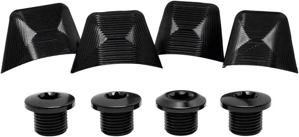 absoluteBLACK Crank Bolts and Covers for Ultegra 6800 Cranks