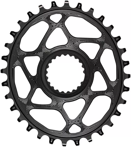 absoluteBLACK Oval Direct Mount Chainring for Shimano Hyperglide+