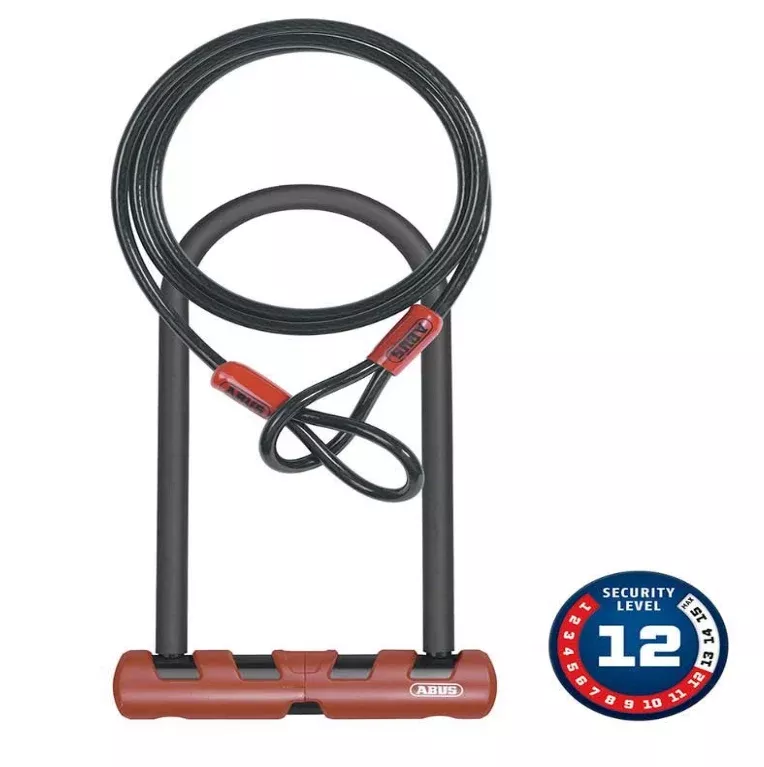 Abus Ultimate 420 U-Lock + Loop Cable