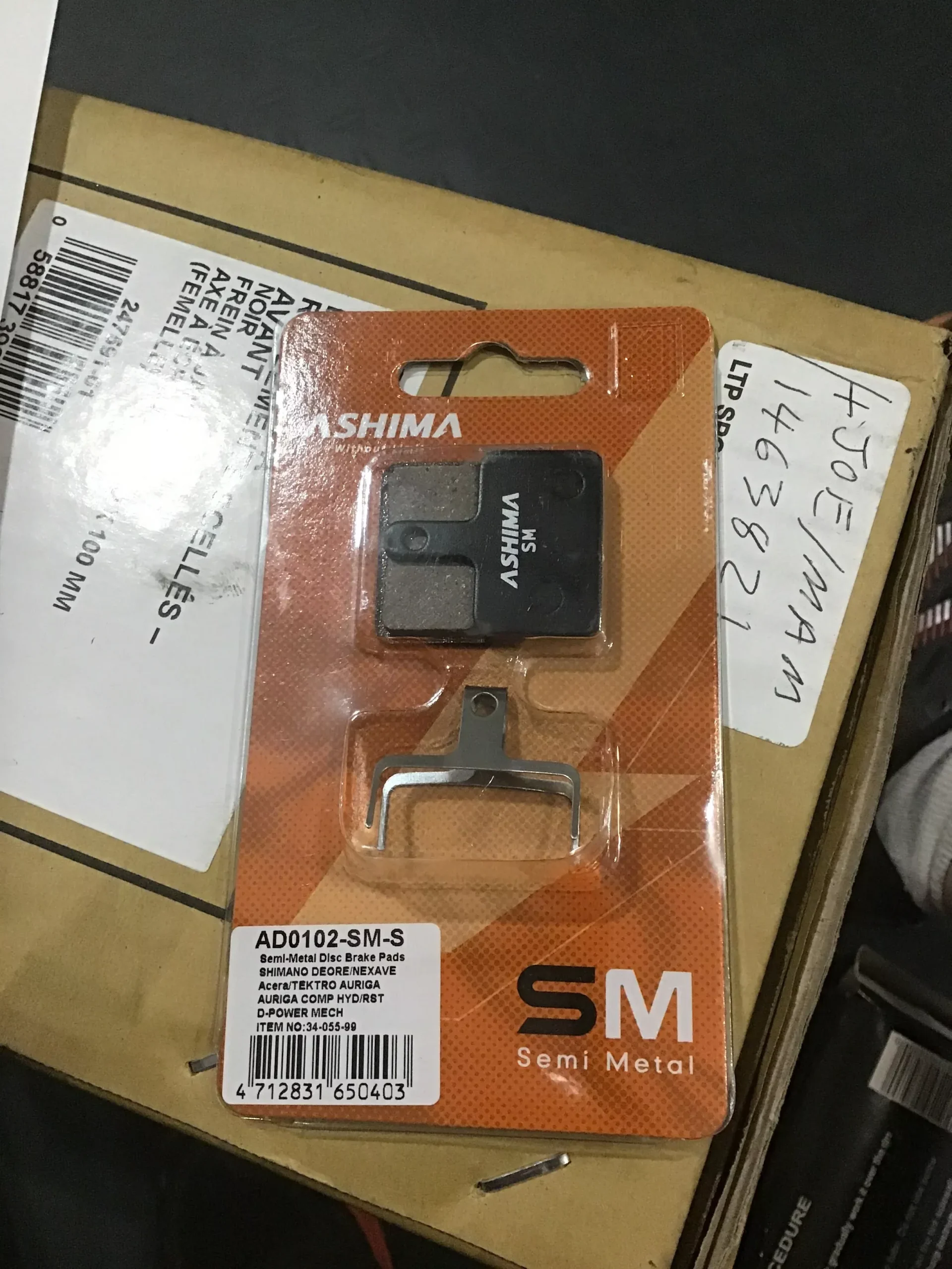 Ashima Ad0102-sm-s brake pads