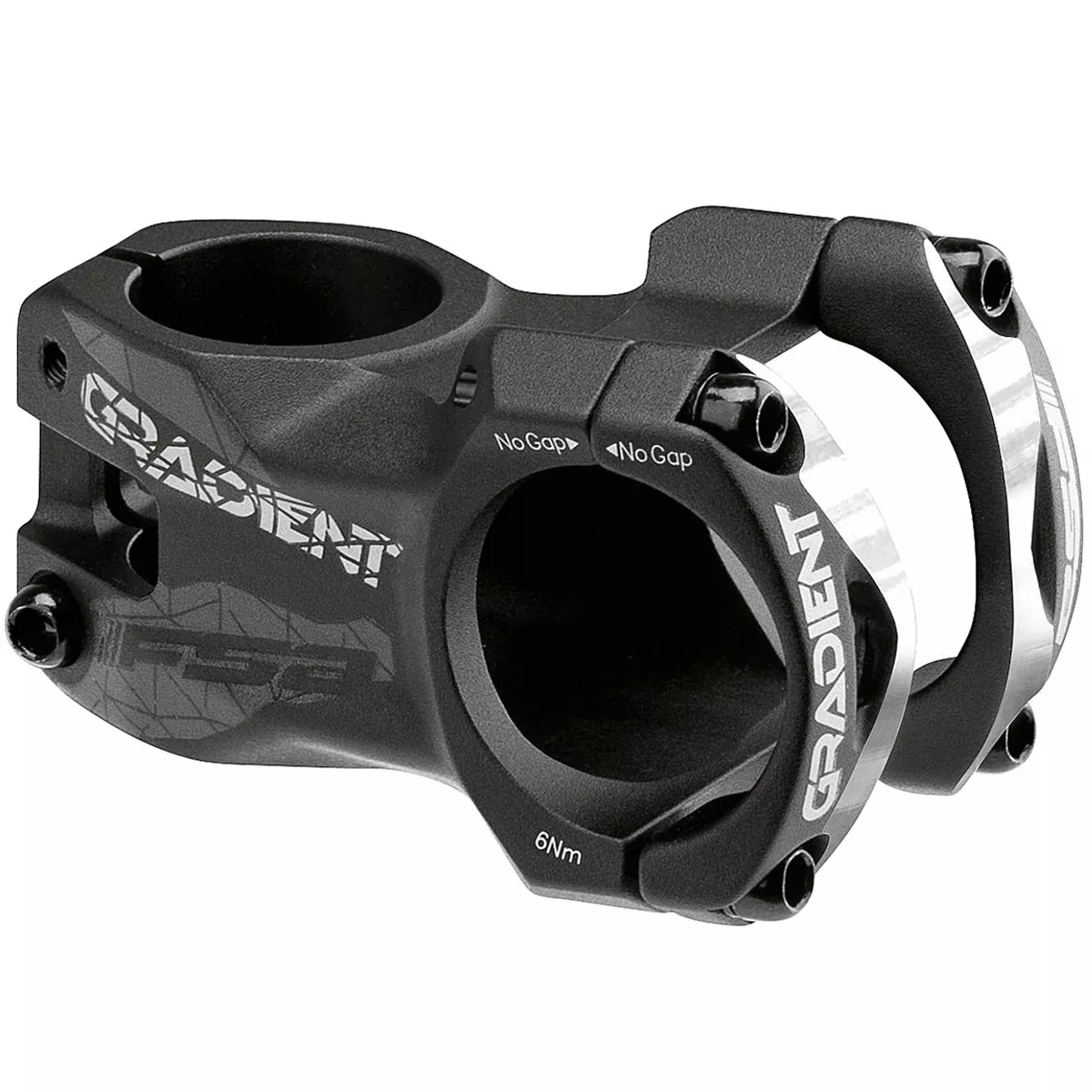 Attacco manubrio FSA MTB Gradient 35 - Nero