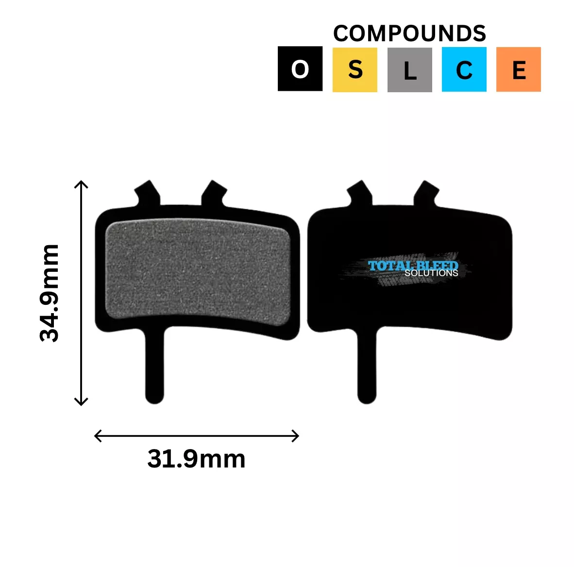 Avid BB7 Juicy 3/5/7 Disc Brake Pads by TBS
