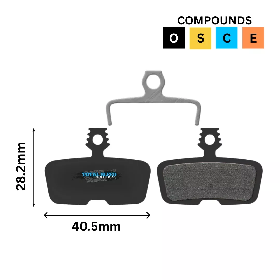 Avid Code (2011-2016) Disc Brake Pads by TBS