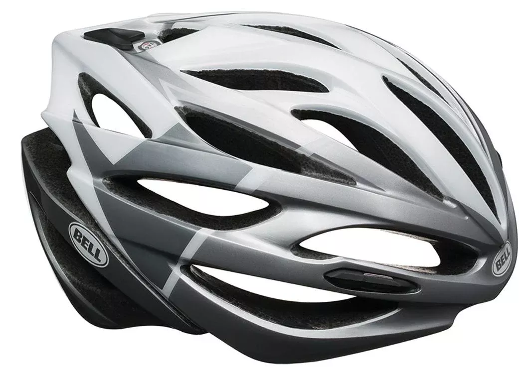 Bell Array Road Helmet - White-Silver Velocity
