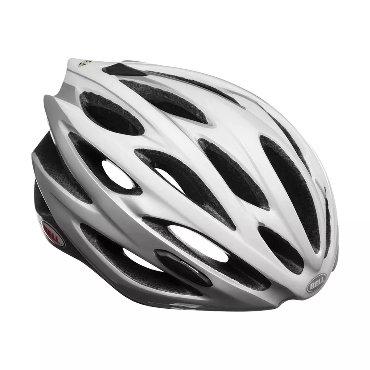 Bell Lumen Road Helmet - White-Silver