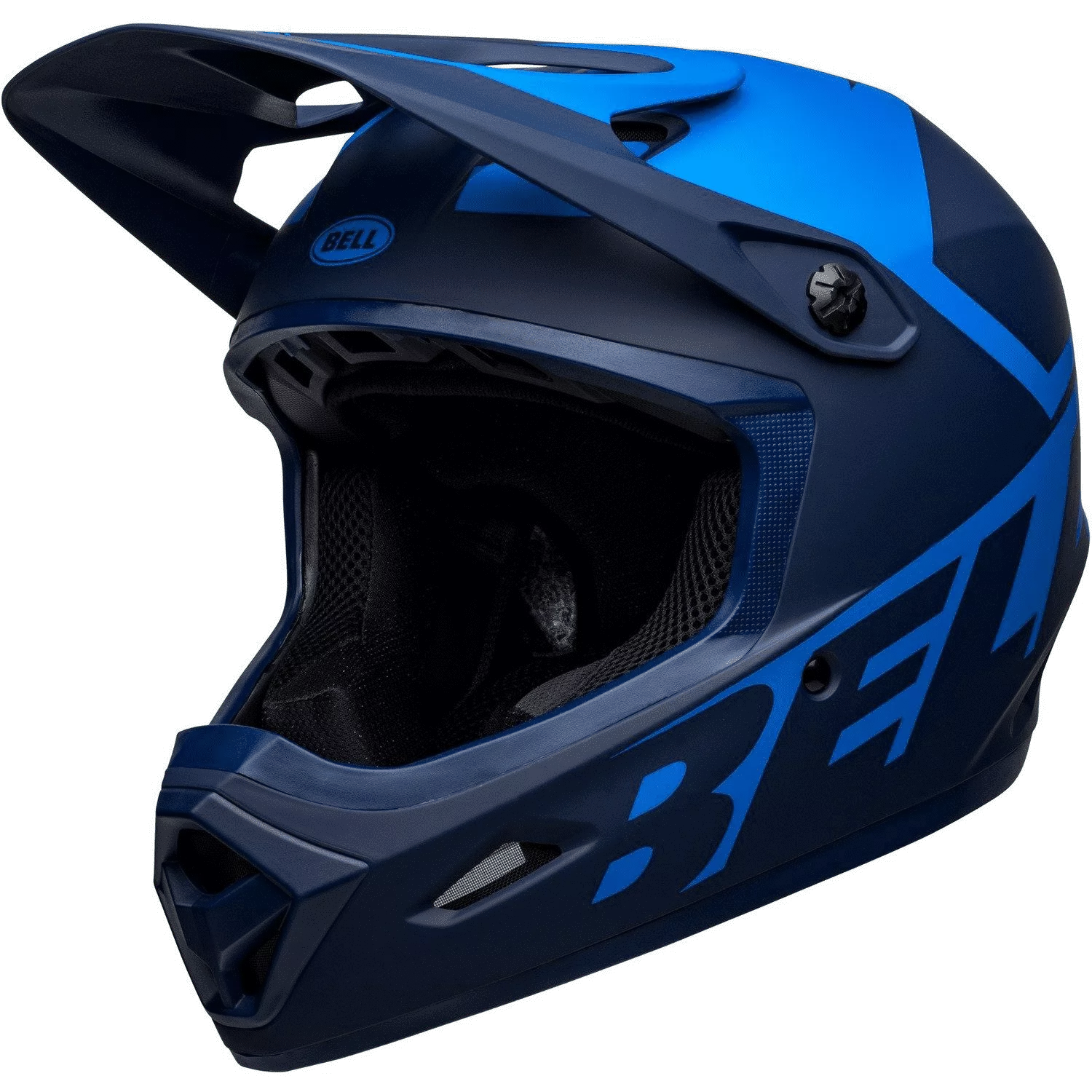 Bell Transfer Full Face Helmet - Matt Blue-Dark Blue