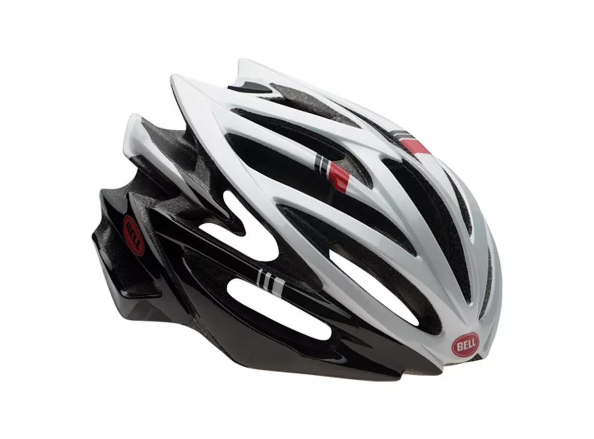Bell Volt RL Road Helmet - White-Black-Red Hero