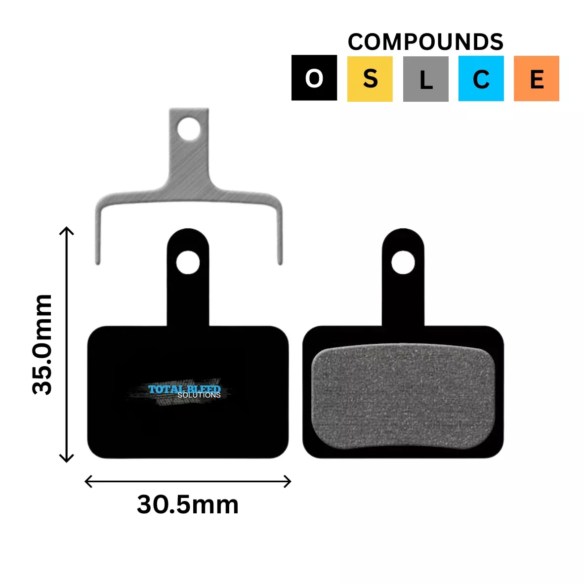 Bengal HELIX 7B Disc Brake Pads by TBS