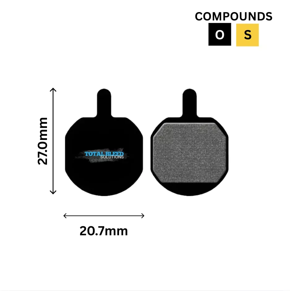 Bengal Helix MB Strida Ares PH02 Disc Brake Pads by TBS