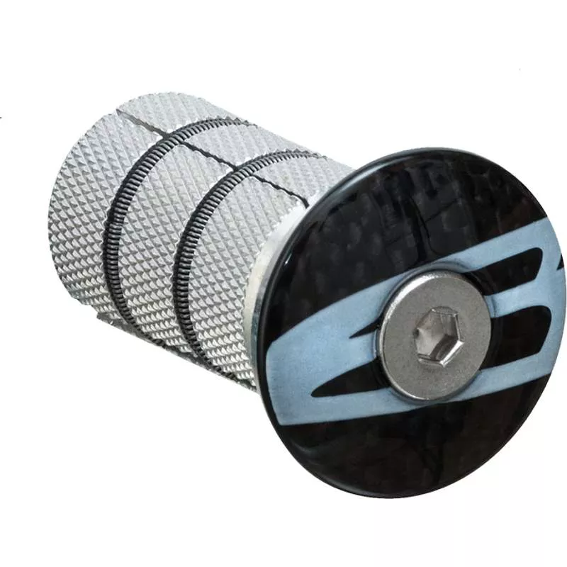 BikeHard Full Carbon Expander Compression Cap 1 1/8"