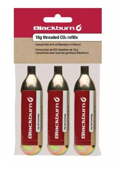 Blackburn 16G CO2 3-Pack Threaded