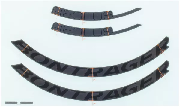Bontrager Aeolus Elite 50mm Rim Decal Set