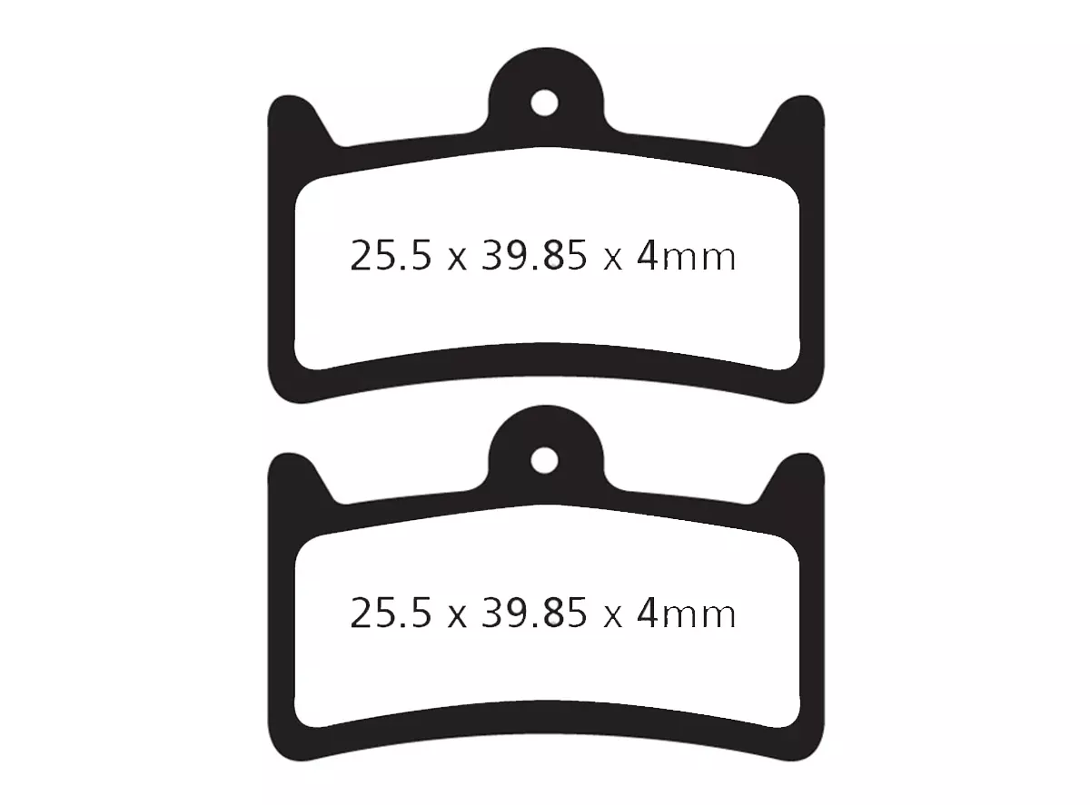 Braking Italy MTB Disc Brake Pad - Hope V4