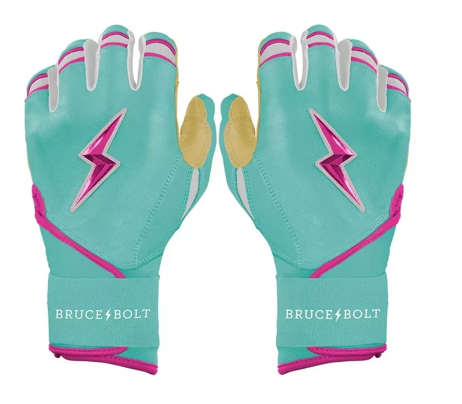 BRUCE BOLT SIGNATURE SERIES LONGCUFF BATTING GLOVES AD