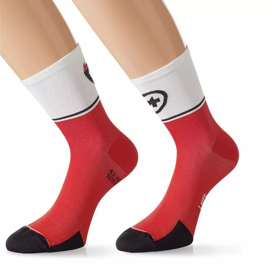 Calze Assos Exploit_evo7 - Rosso