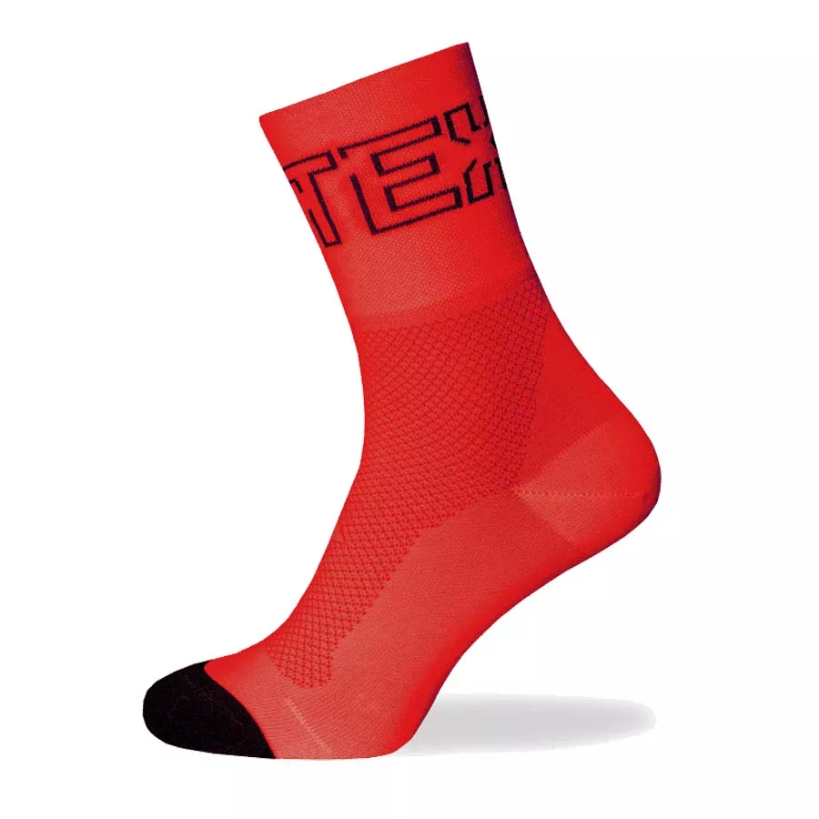 Calze Biotex F_Socks - Rosso fluo