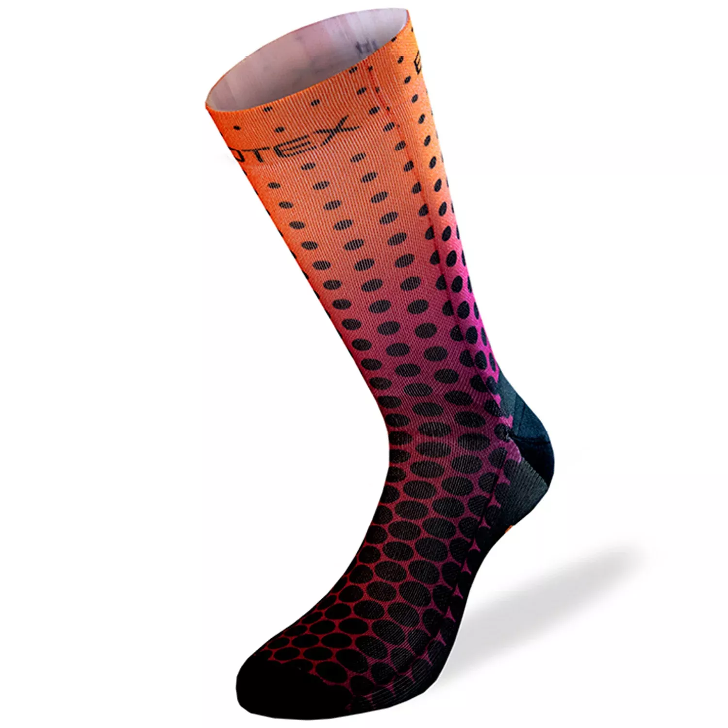 Calze Biotex Smart Pois - Arancio