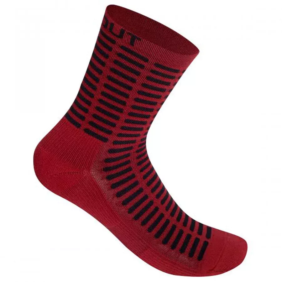 Calze Dotout Row - Rosso nero