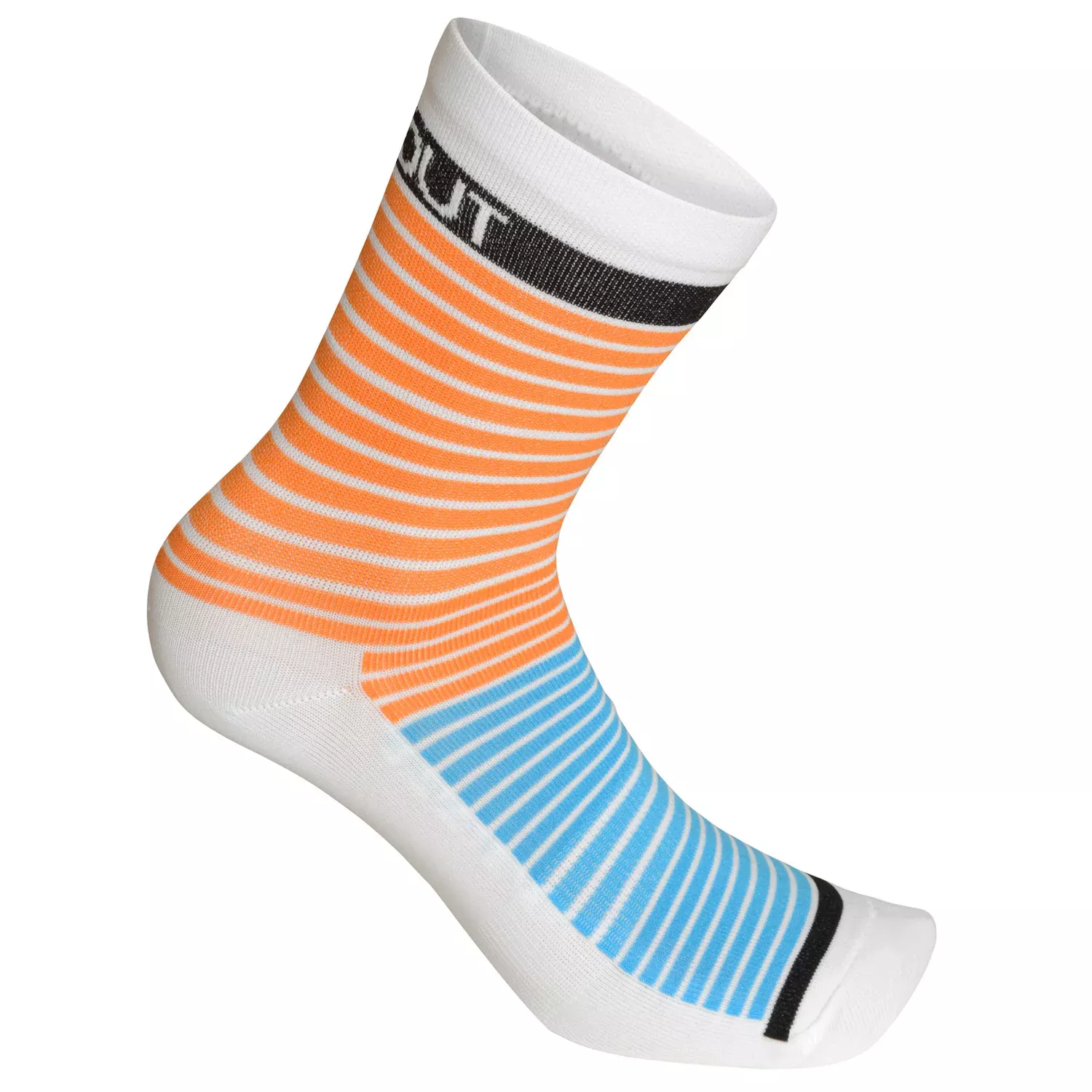 Calze Dotout Stripe 2019 - Arancio azzurro