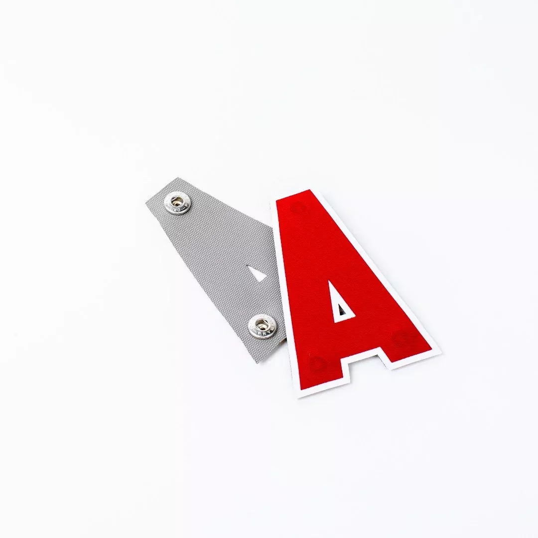The Captain Snap On 'A' for Hockey Jerseys