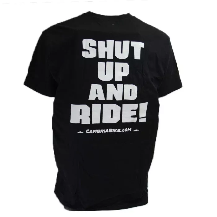 CBO Shut Up and Ride Tee - Black