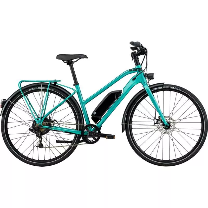 Charge City Low Step E-Bike Turquoise