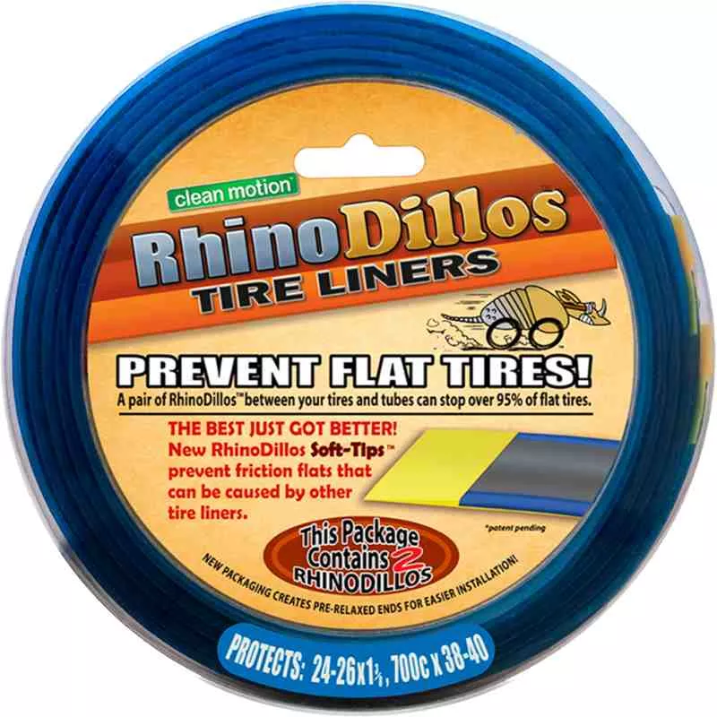 Clean Motion RhinoDillos Tire Liners Blue 24-26 x 1 3/8, 700c x 38-40