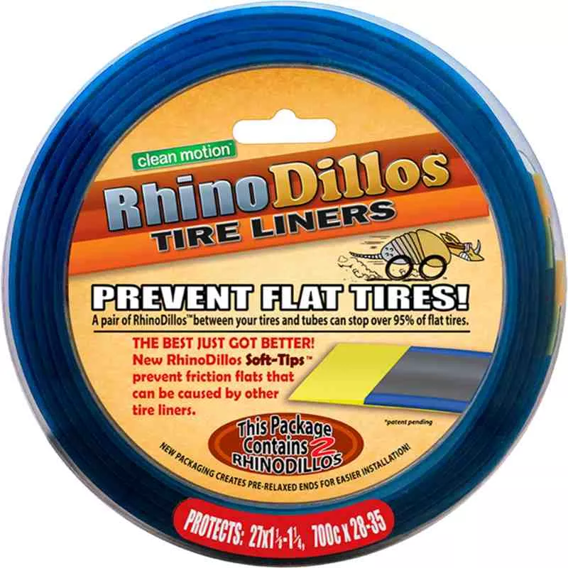Clean Motion RhinoDillos Tire Liners Red 27 x 1 1/4, 700c x 28-35