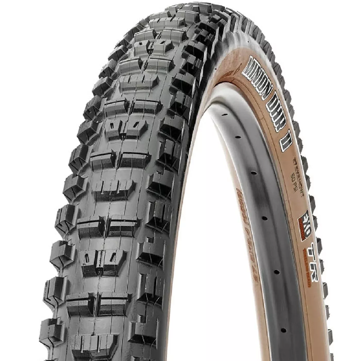 Copertone Maxxis Minion DHR II Exo TR Tanwall - 27.5x2.40