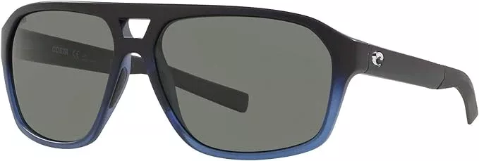 Costa Del Mar Switchfoot Adult Men Fishing Polarized Sunglasses - Deep Sea Blue / Grey 580G