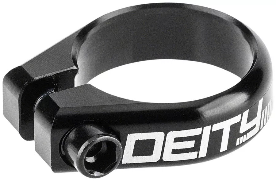Deity Components Circuit Seatpost Clamp - Black