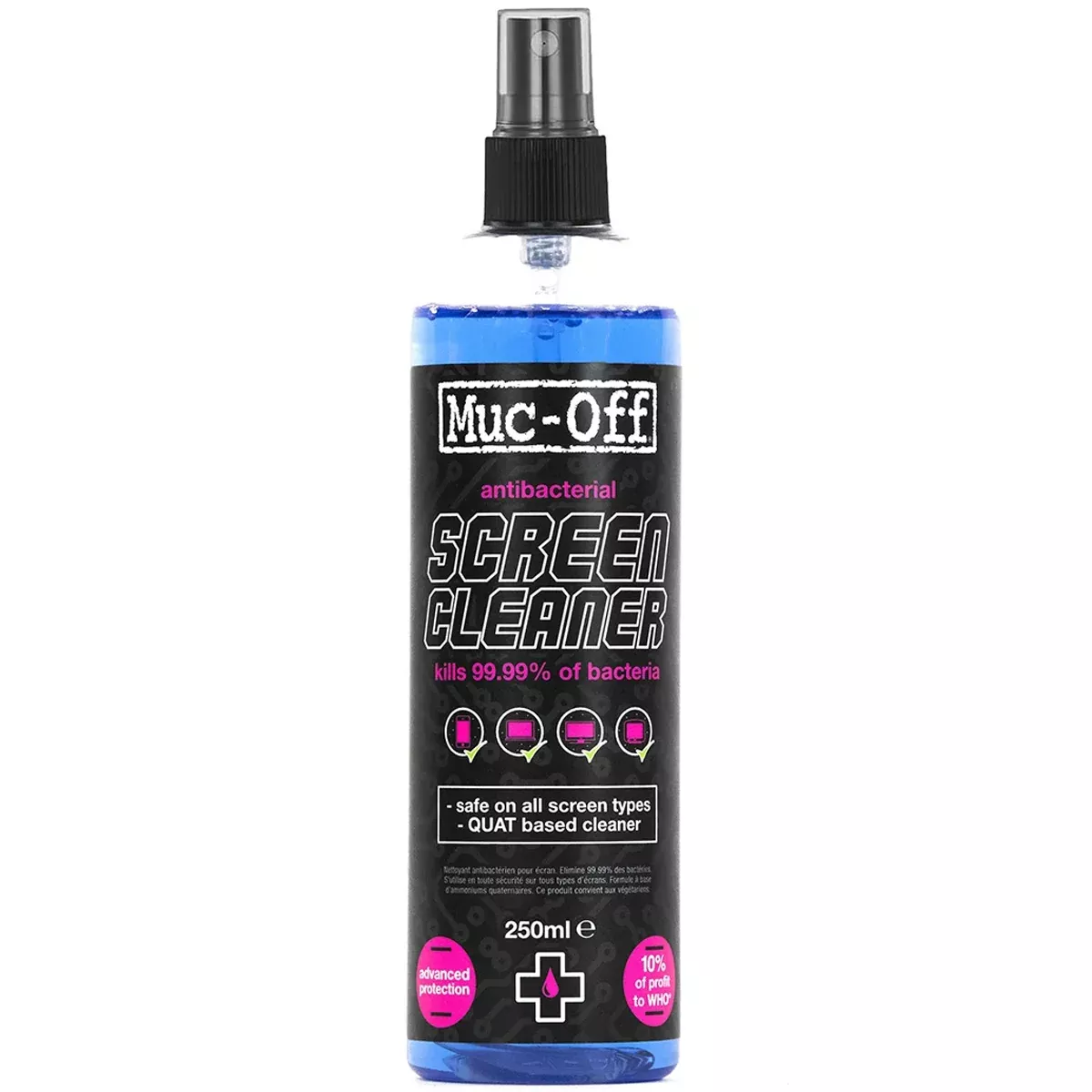 Detergente antibatterico Tech Care Muc-off - 250 ml