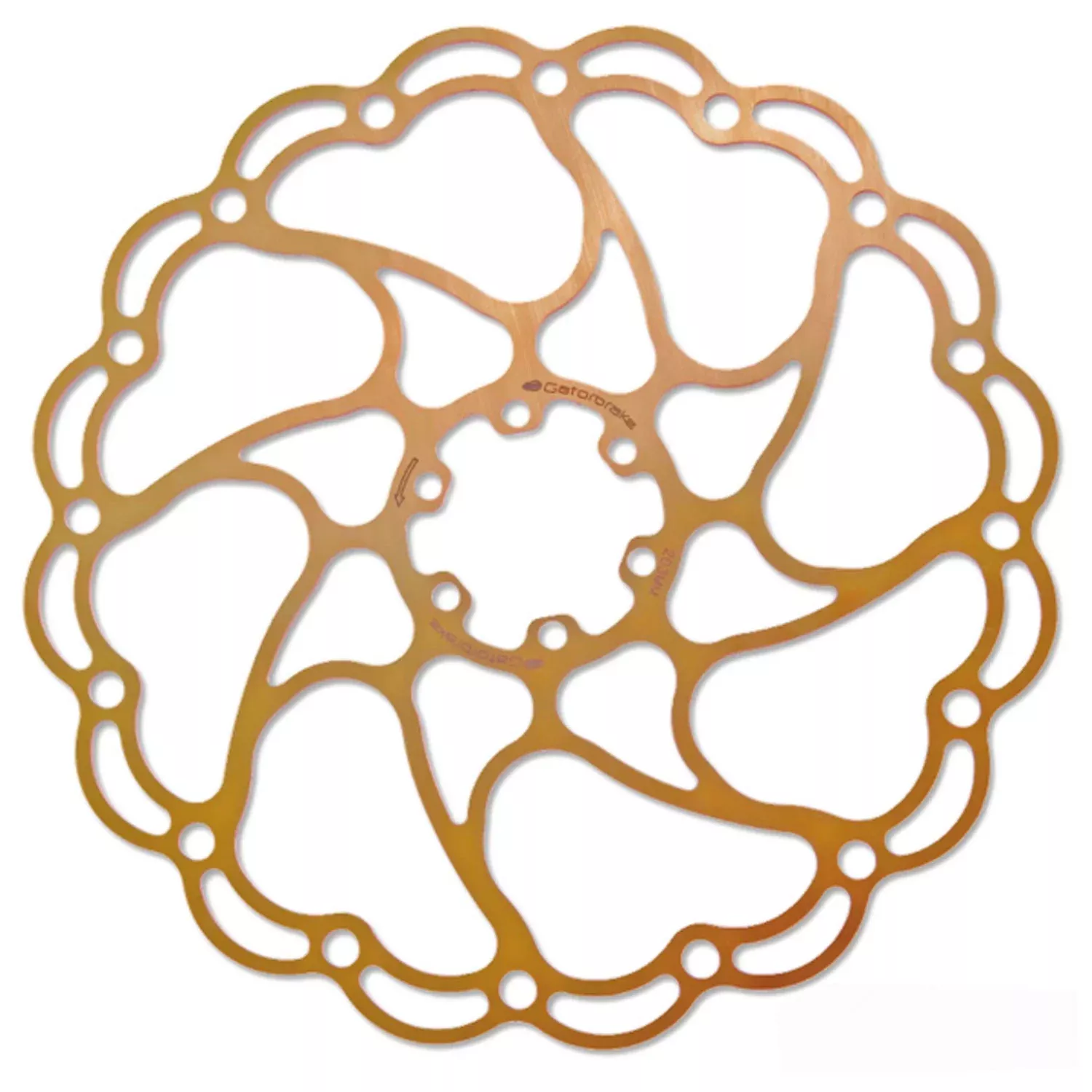 Disco Alligator Aries Oro - 160mm