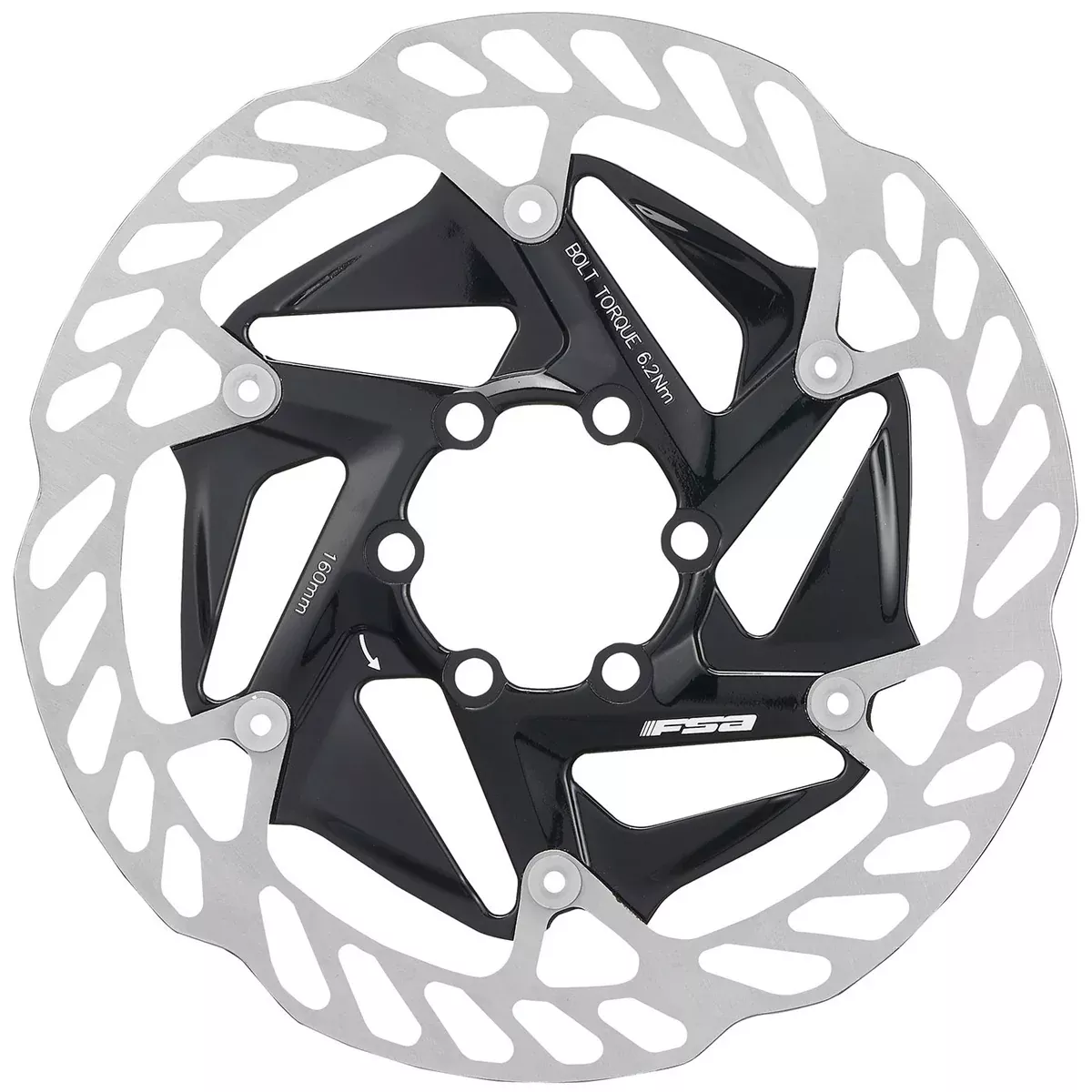 Disco Fsa K-Force WE 6 Bolts - 160mm