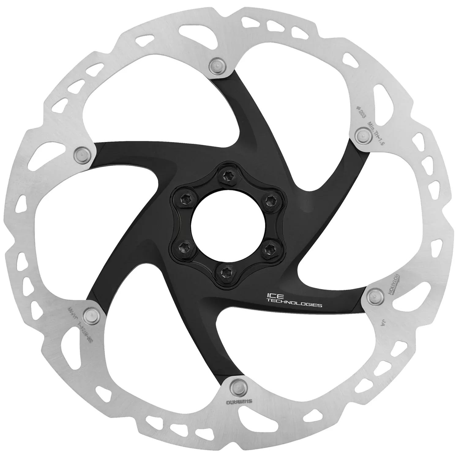 Disco Shimano 6-fori SM-RT86 Ice-Tech - 203mm