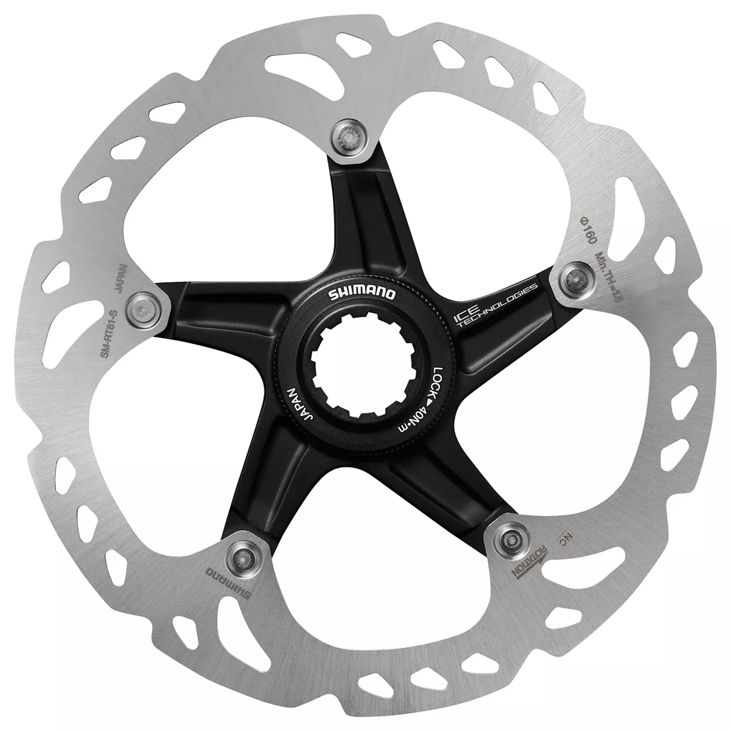 Disco Shimano Center Lock SM-RT81 - 160mm