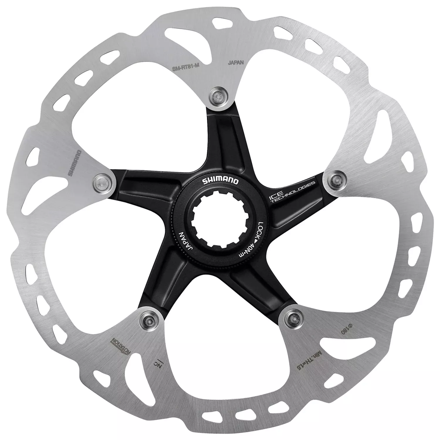 Disco Shimano Center Lock SM-RT81 - 180mm