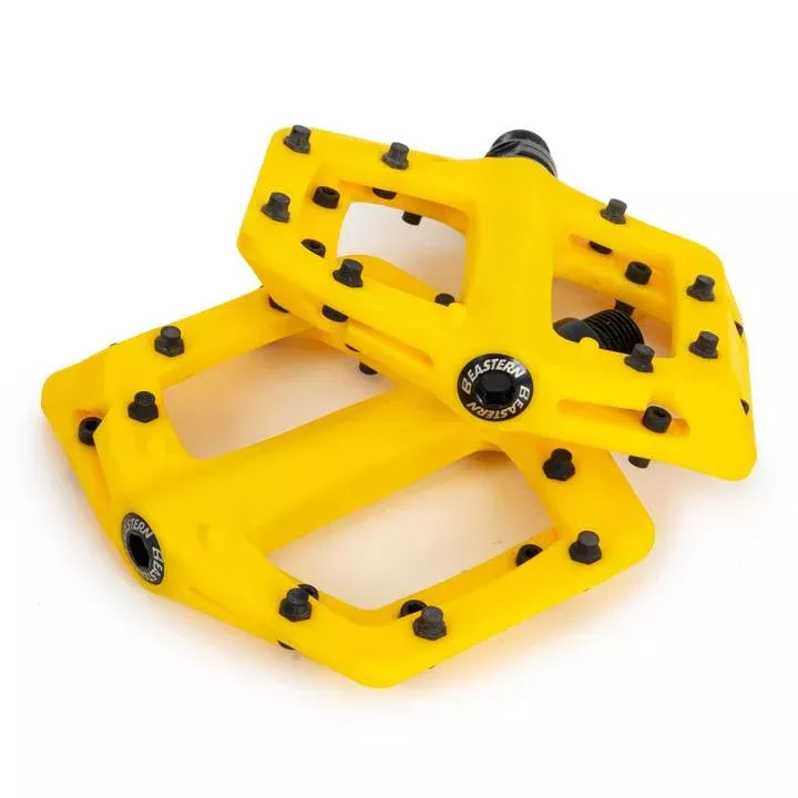 Eastern Linx MTB Flat Pedals - Yellow