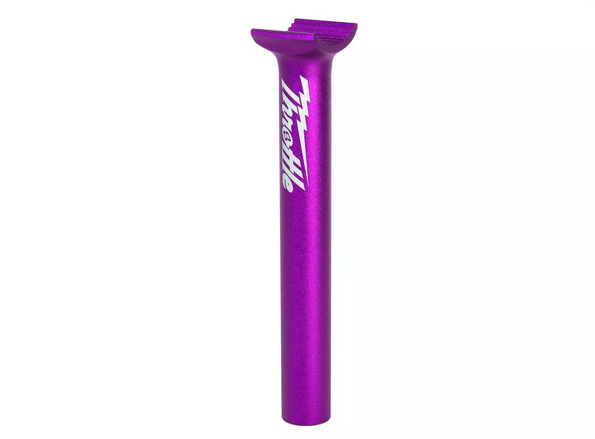 Eastern Throttle Forged Pivotal BMX Seatpost - 200mm - Purple Ano