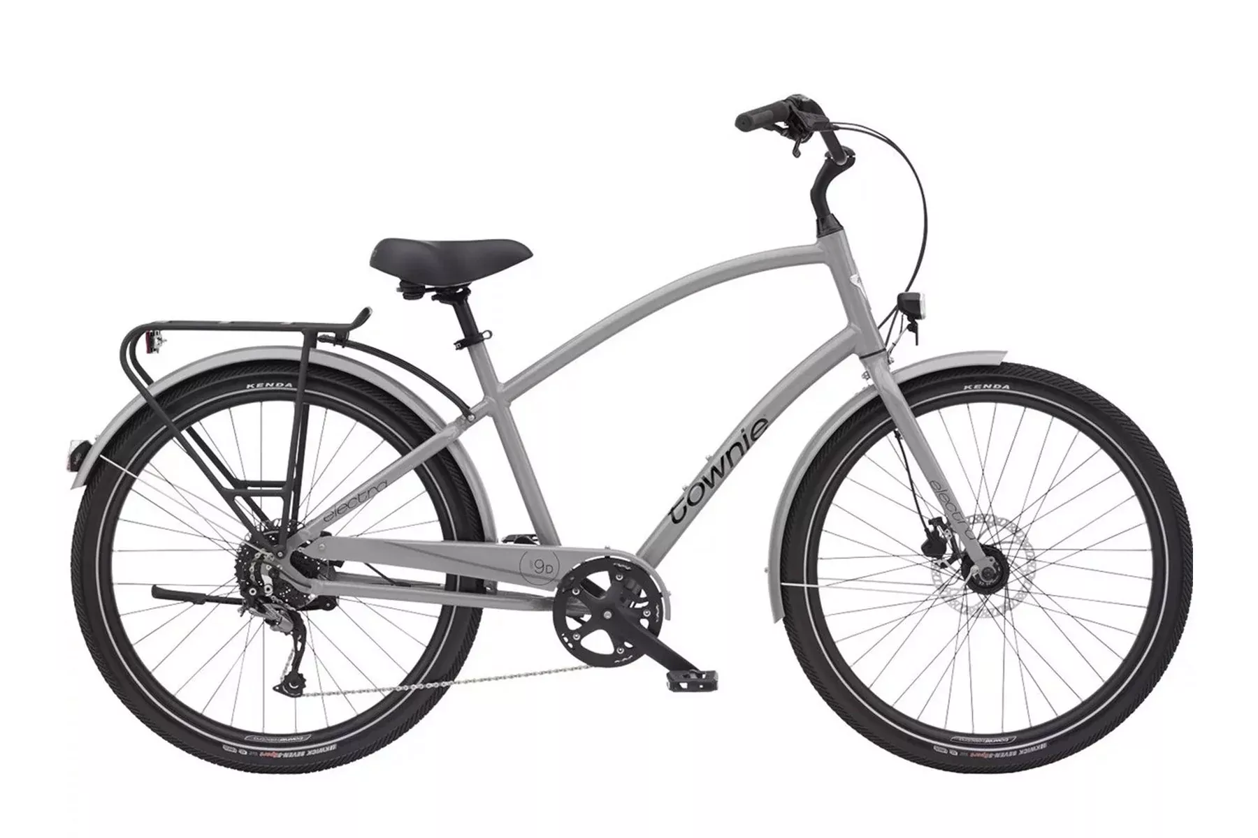 Electra Townie Path 9D EQ 27.5" Step-Over Bike - Nardo Gray