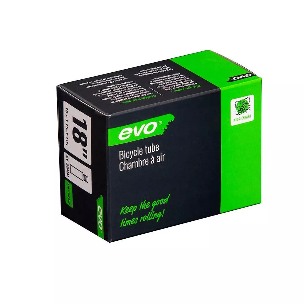 EVO Schrader Tube: 35mm, 18″, 1.75-2.125