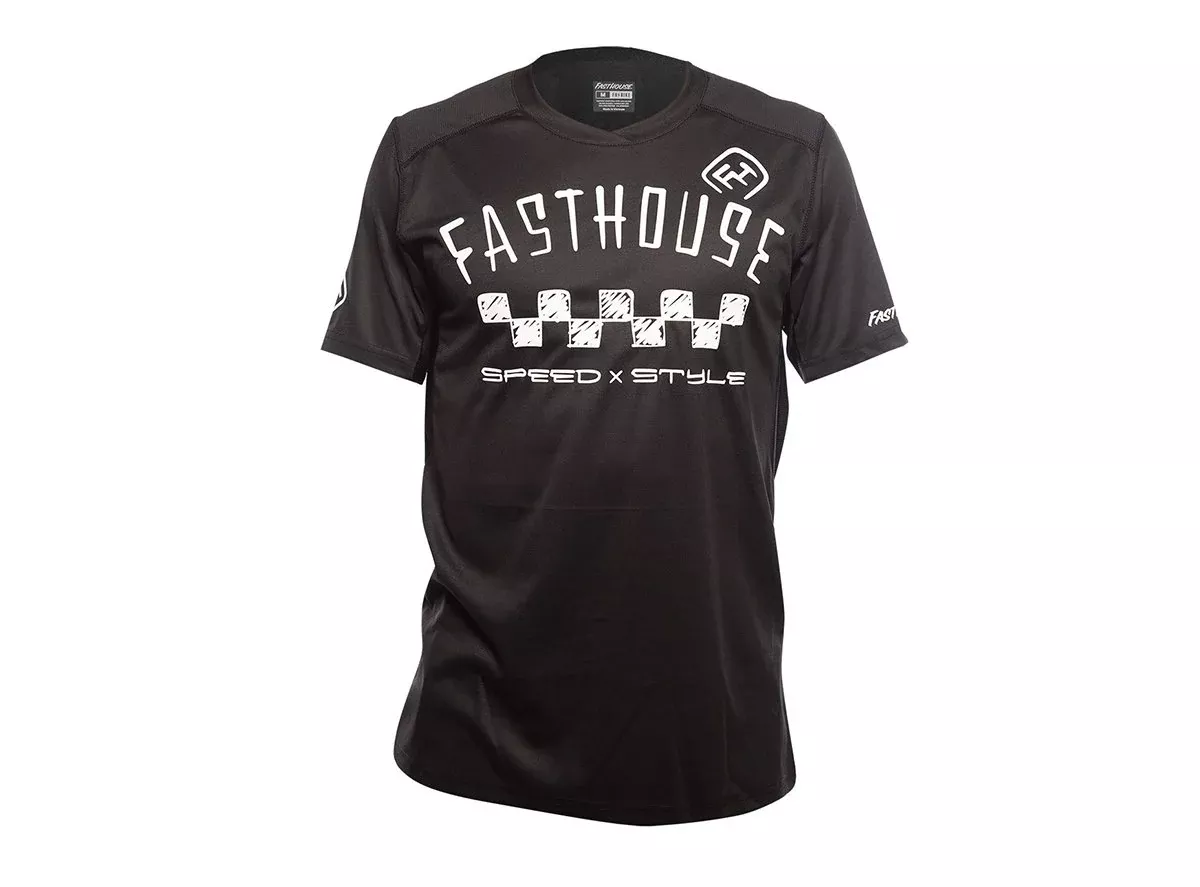 Fasthouse Alloy Nelson Short Sleeve MTB Jersey - Black