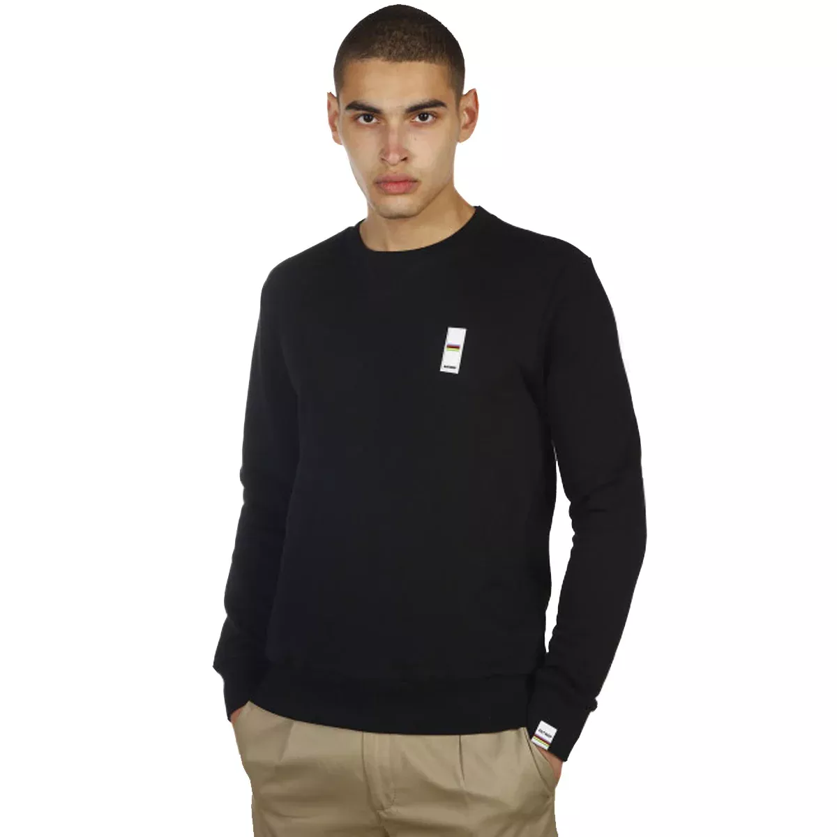 Felpa Santini Antwrp Patch - Nero