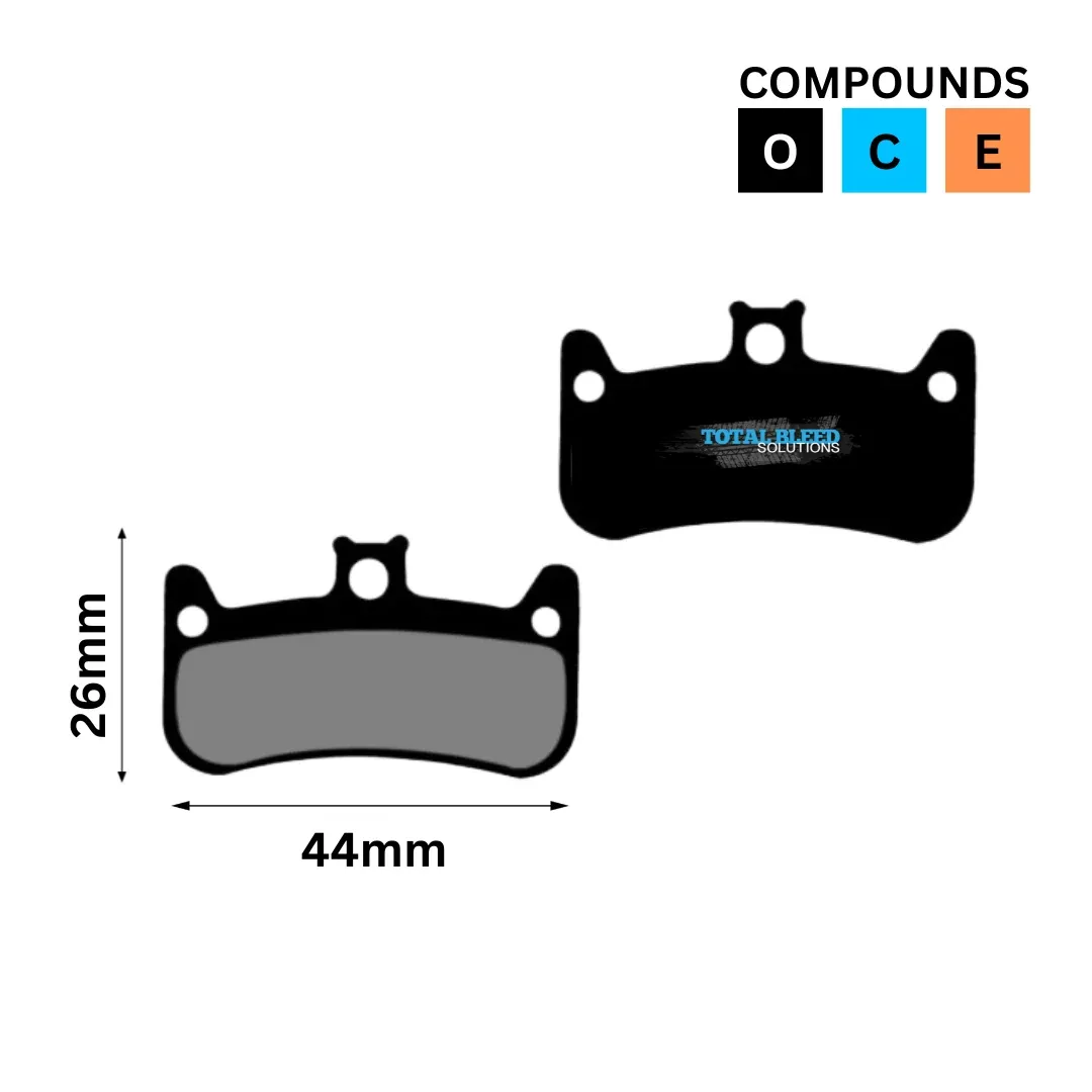 Formula Cura 4 Disc Brake Pads by TBS